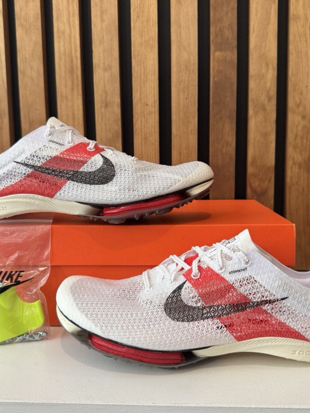 SIZE 9.5 MENS - Nike AZ Victory EK Eliud Kipchoge Track Spikes Red FJ0668-100